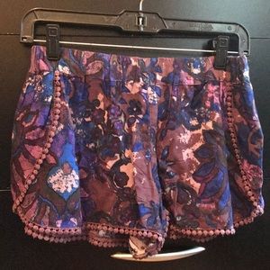 Floral Print Shorts